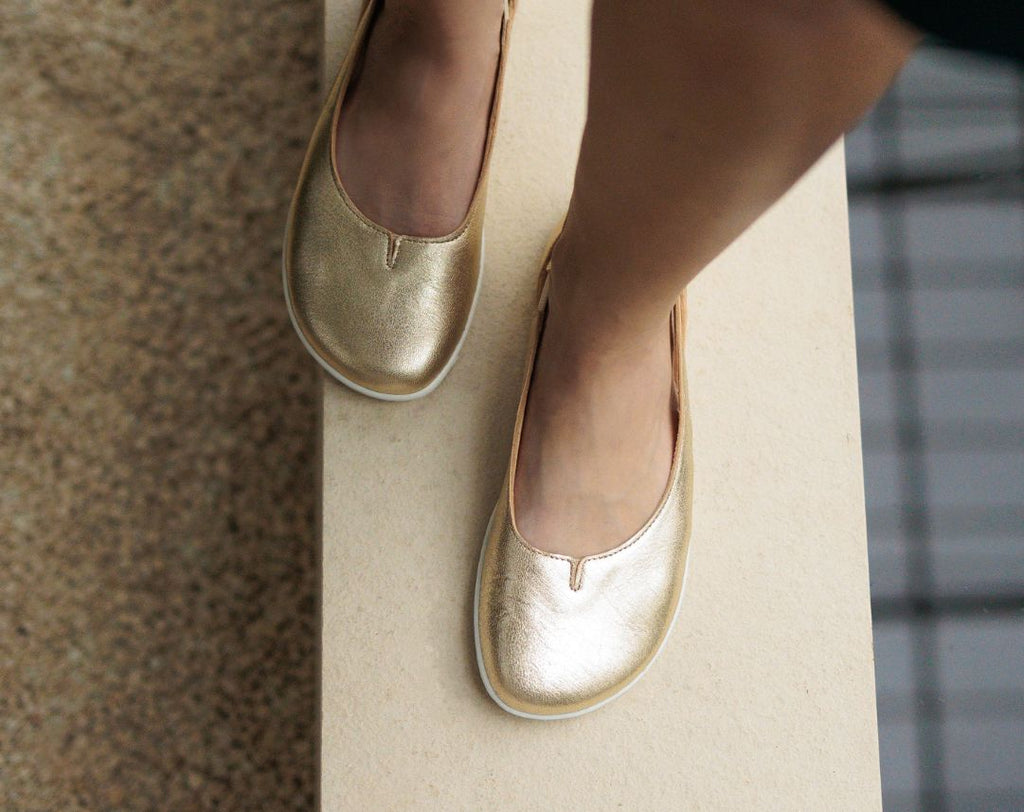 Ballet Flats Be Lenka - Bellissima 2.0 - Gold - Barefoot Shoe Store