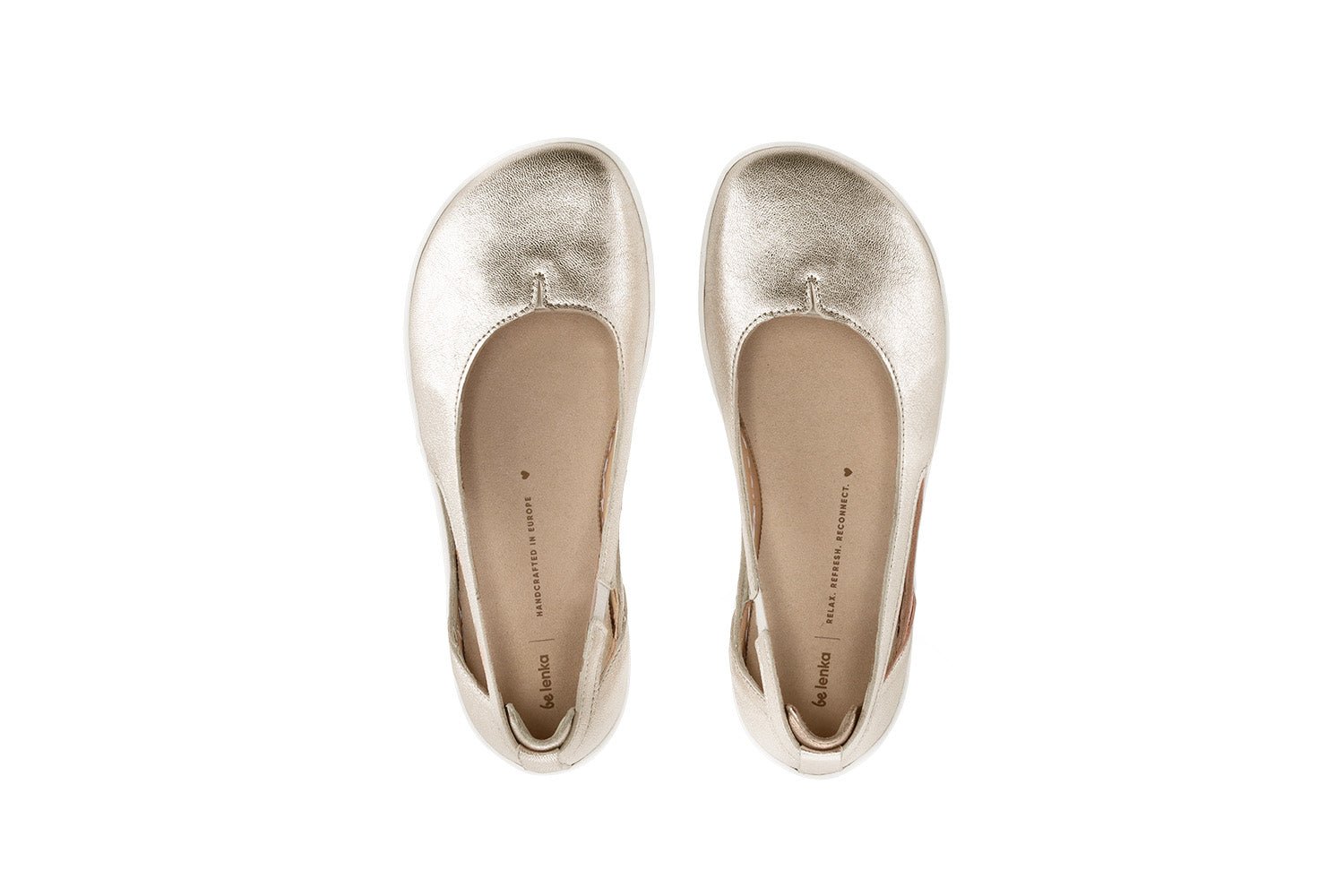 Ballet Flats Be Lenka - Bellissima 2.0 - Gold - Barefoot Shoe Store