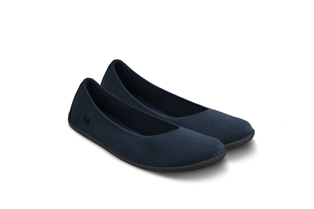Ballet Flats Be Lenka Delight - Navy & Black - Barefoot Shoe Store