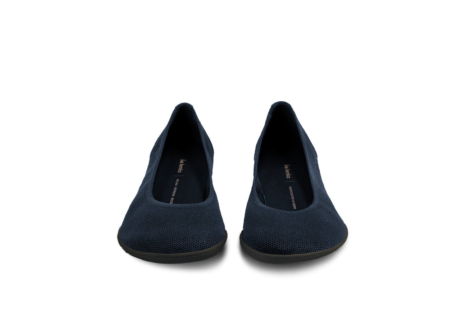 Ballet Flats Be Lenka Delight - Navy & Black - Barefoot Shoe Store