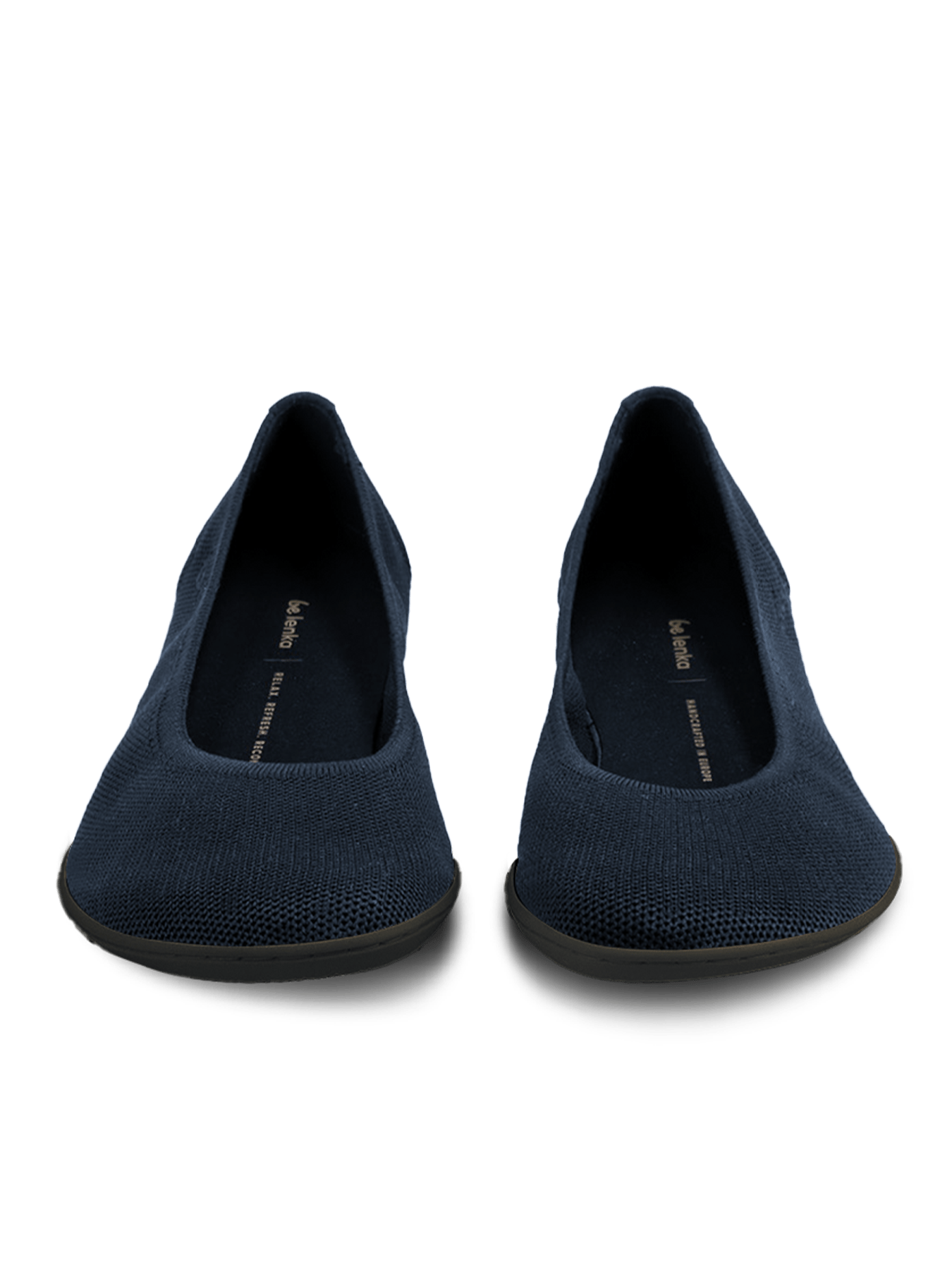 Ballet Flats Be Lenka Delight - Navy & Black - Barefoot Shoe Store