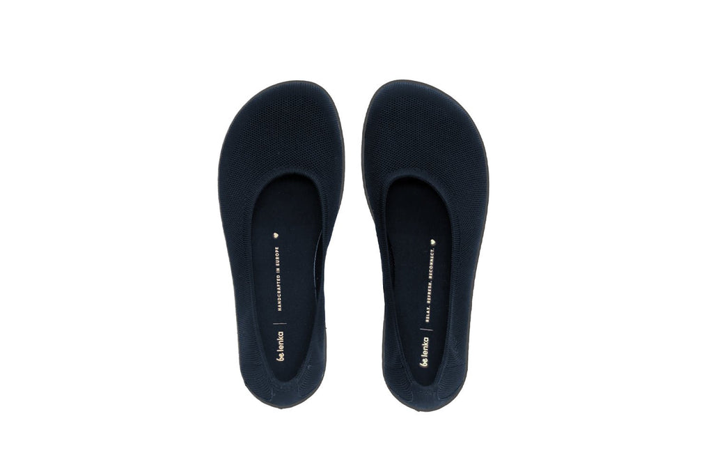 Ballet Flats Be Lenka Delight - Navy & Black - Barefoot Shoe Store