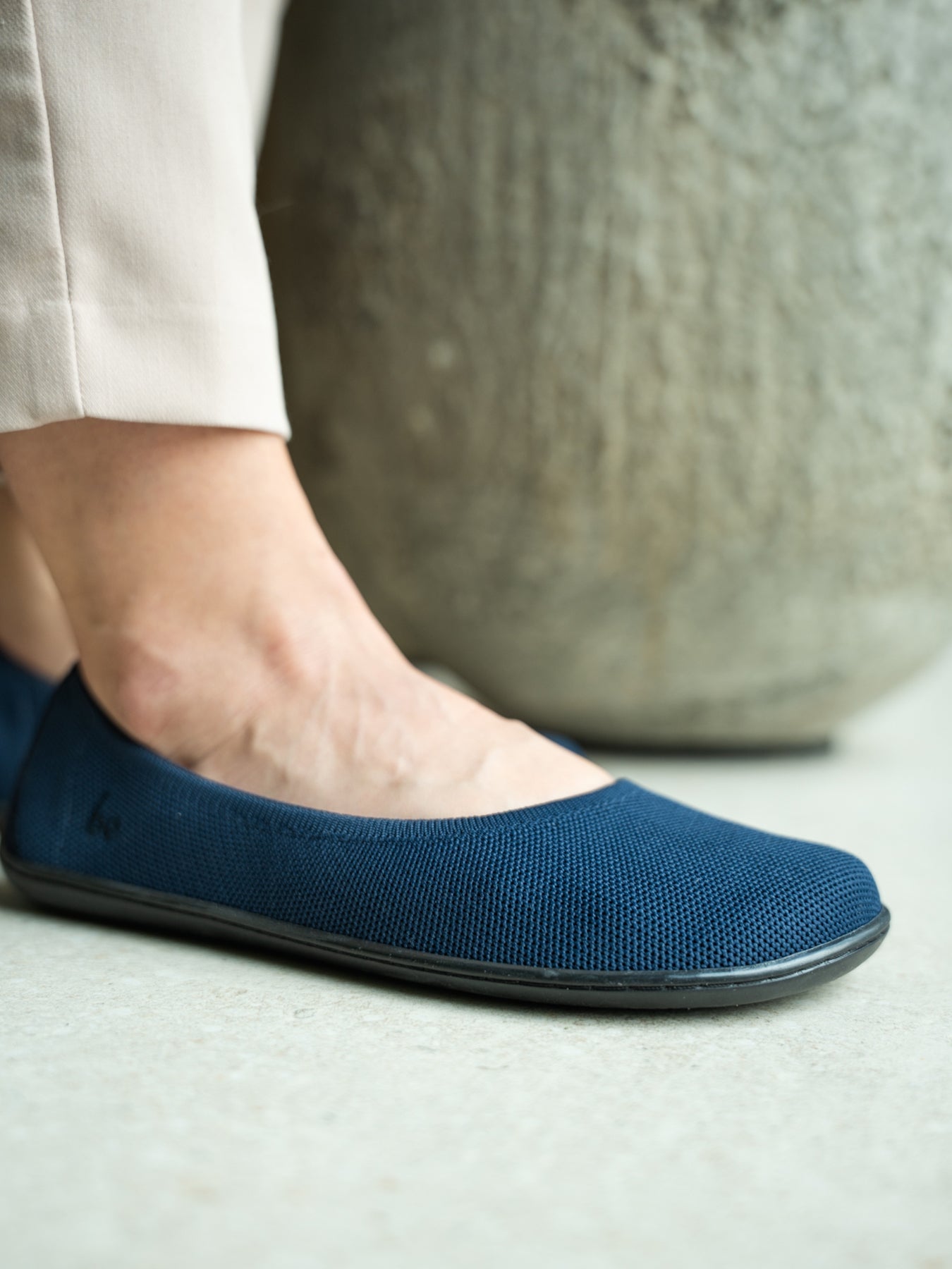 Ballet Flats Be Lenka Delight - Navy & Black - Barefoot Shoe Store