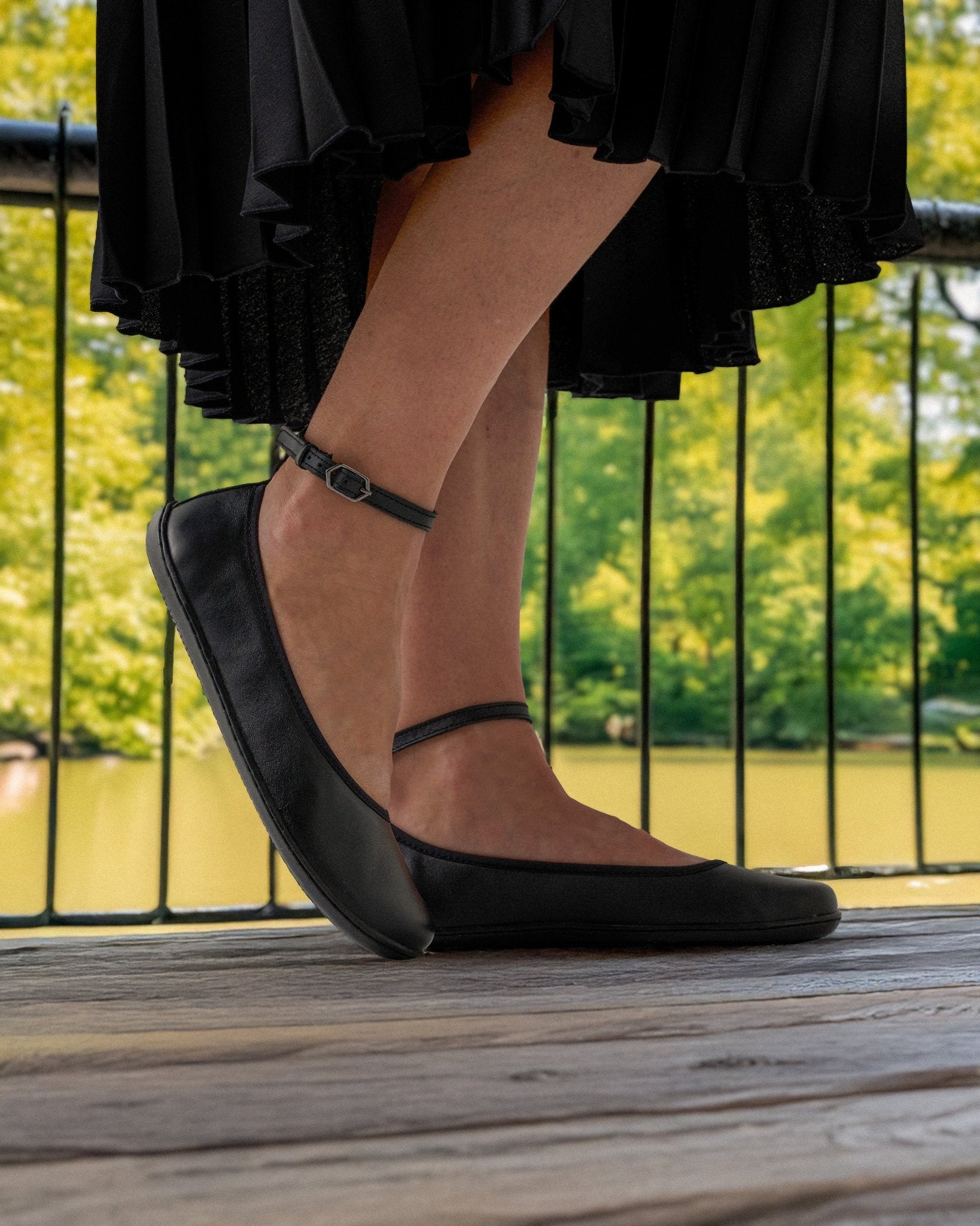 Ballet Flats Be Lenka Florence - All Black - Barefoot Shoe Store