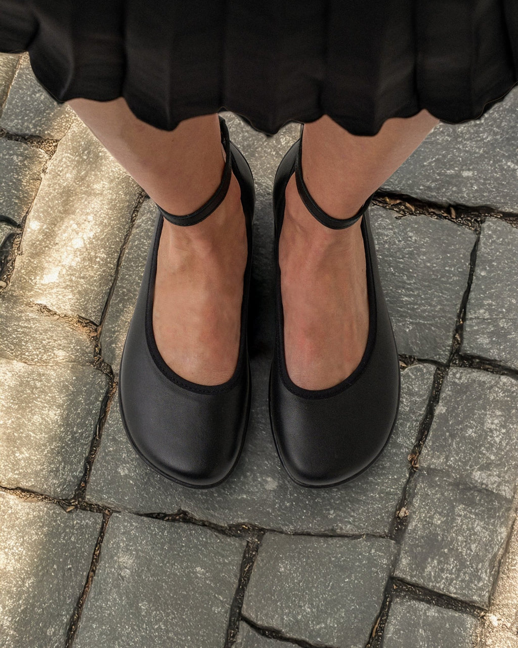 Ballet Flats Be Lenka Florence - All Black - Barefoot Shoe Store