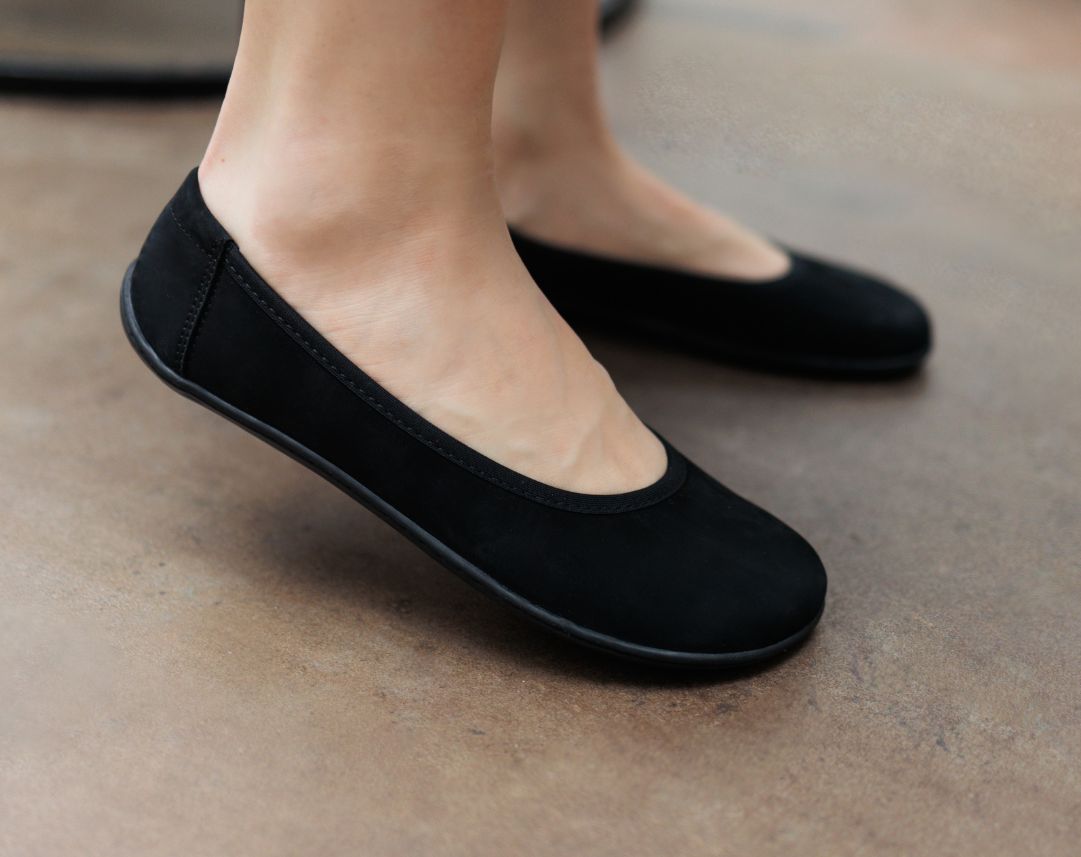 Ballet Flats Be Lenka - Sophie - Matt Black - Barefoot Shoe Store