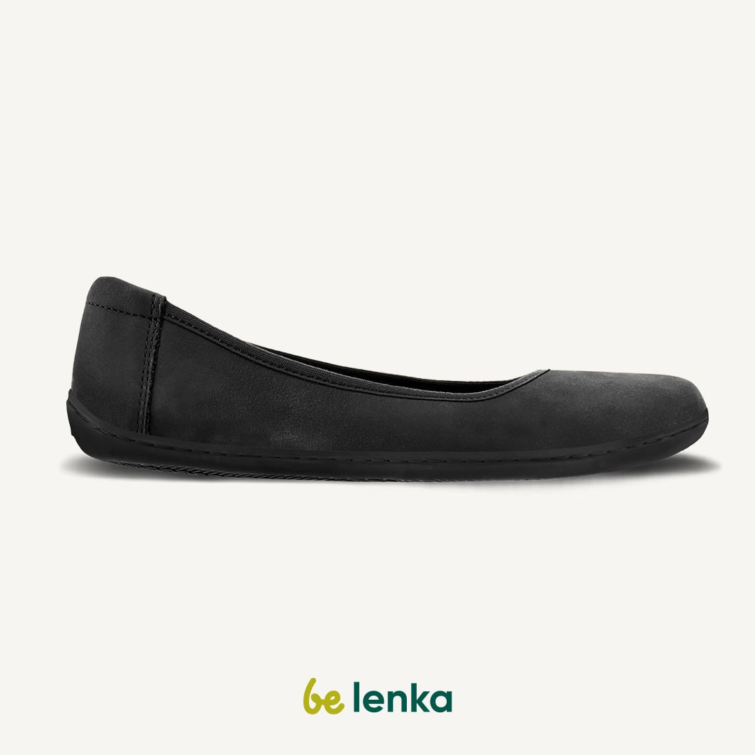 Ballet Flats Be Lenka - Sophie - Matt Black - Barefoot Shoe Store