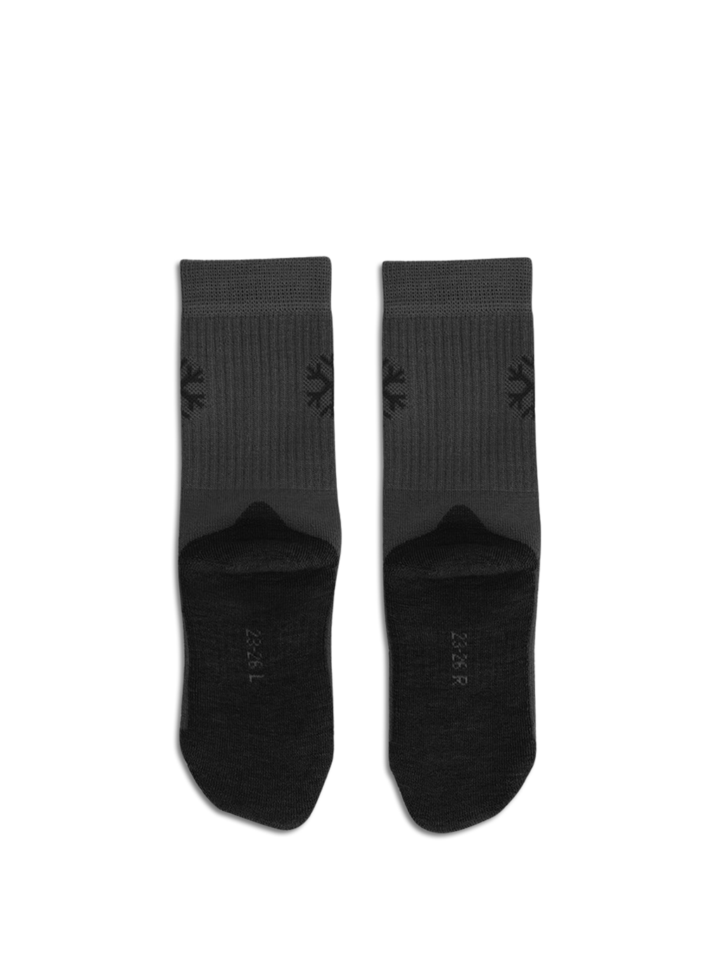 Kinder Barfußsocken Be Lenka Kids - Crew - Merinowolle - Grau