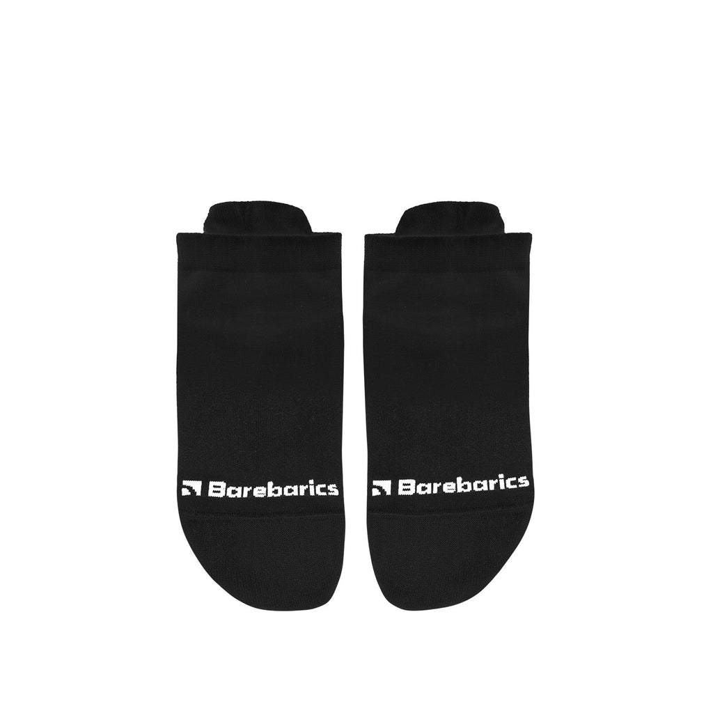 Barebarics - Barefoot Socks - Low - cut - Black - Barefoot Shoe Store