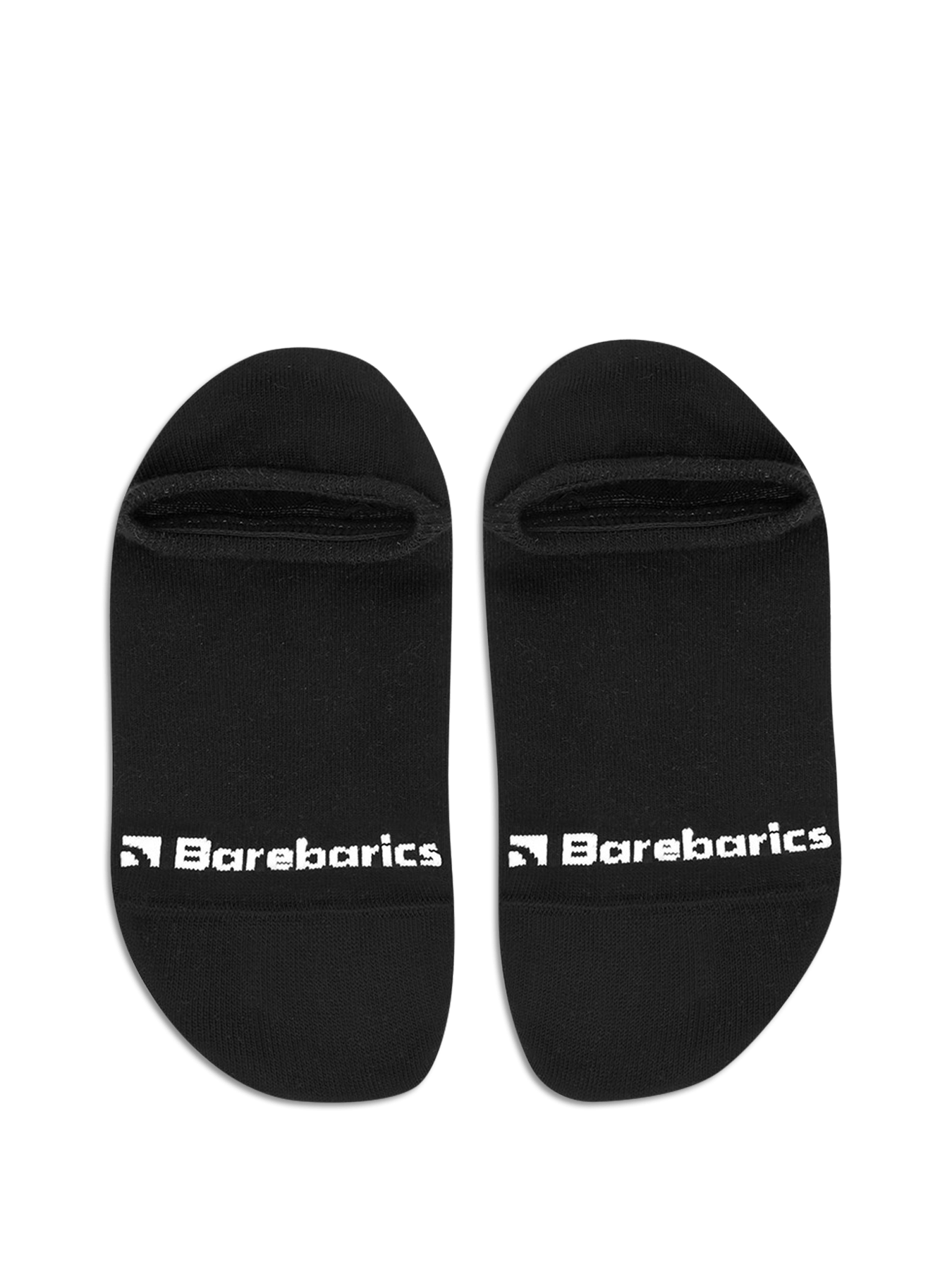 Barebarics - Barefoot Socks - No - Show - Black - Barefoot Shoe Store