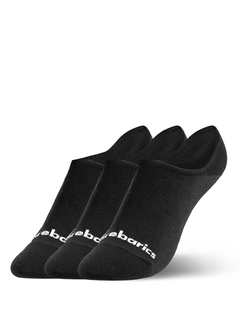 Barebarics - Barefoot Socks - No - Show - Black - 3 pack - Barefoot Shoe Store