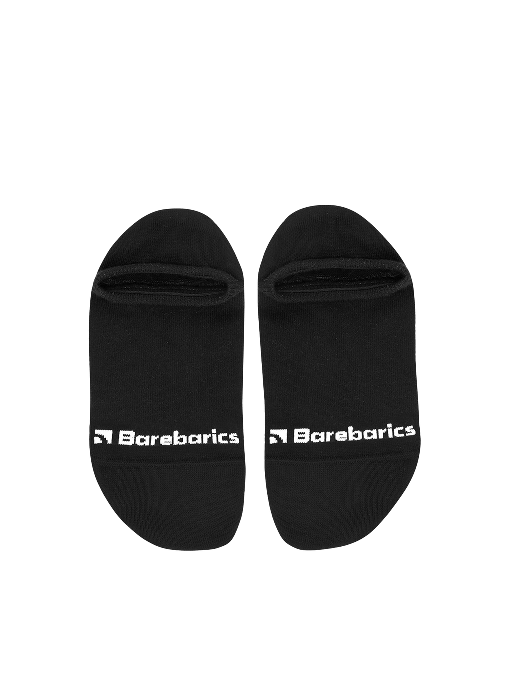 Barebarics - Barefoot Socks - No - Show - Black - 3 pack - Barefoot Shoe Store