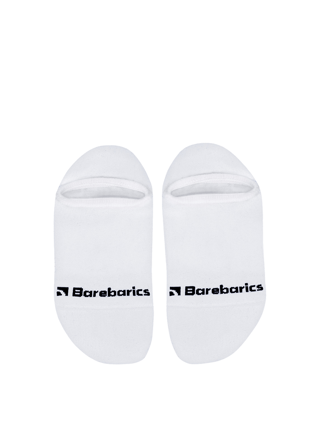 Barebarics - Barefoot Socks - No - Show - White - 3 pack - Barefoot Shoe Store