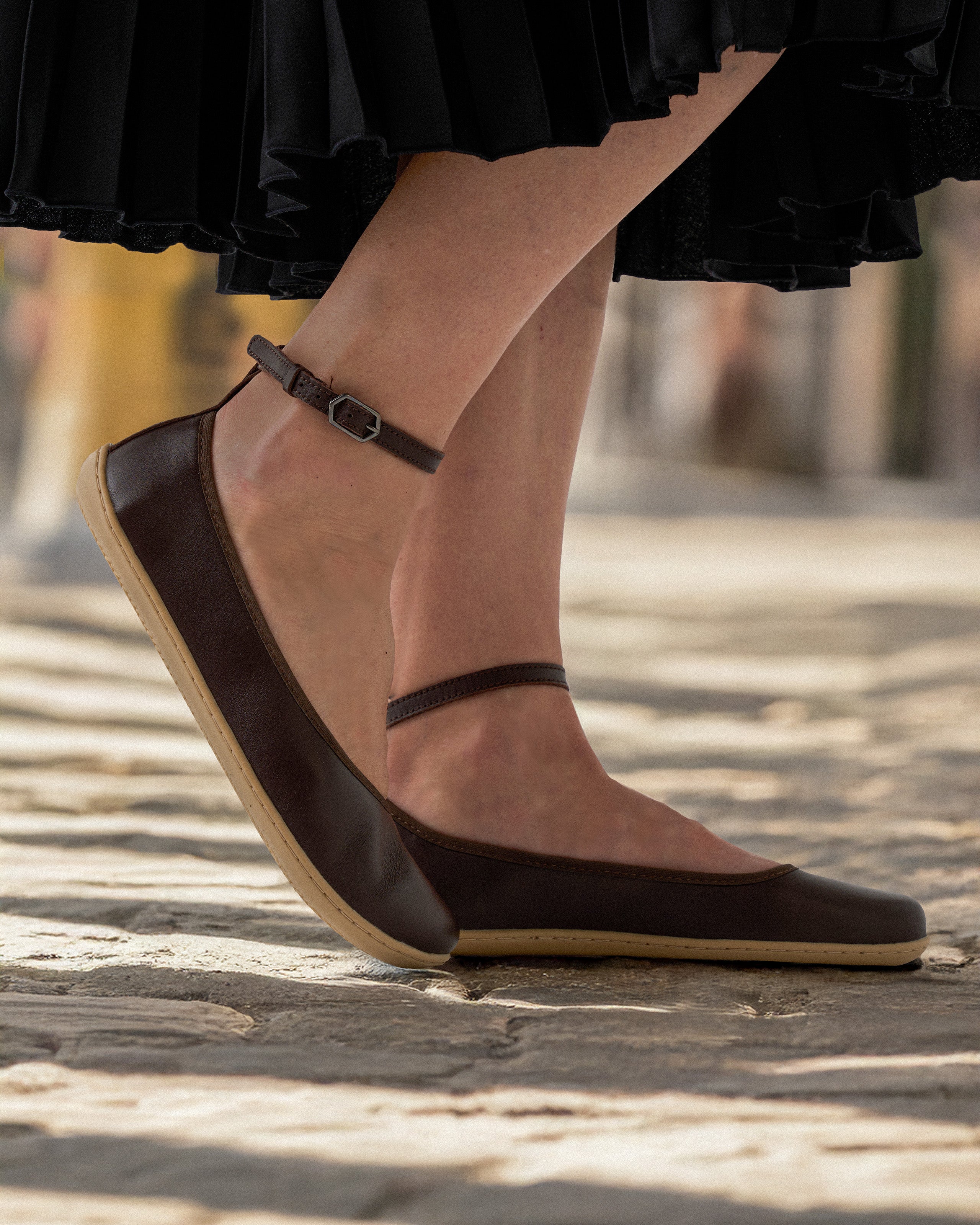 Ballet Flats Be Lenka Florence - Dark Brown