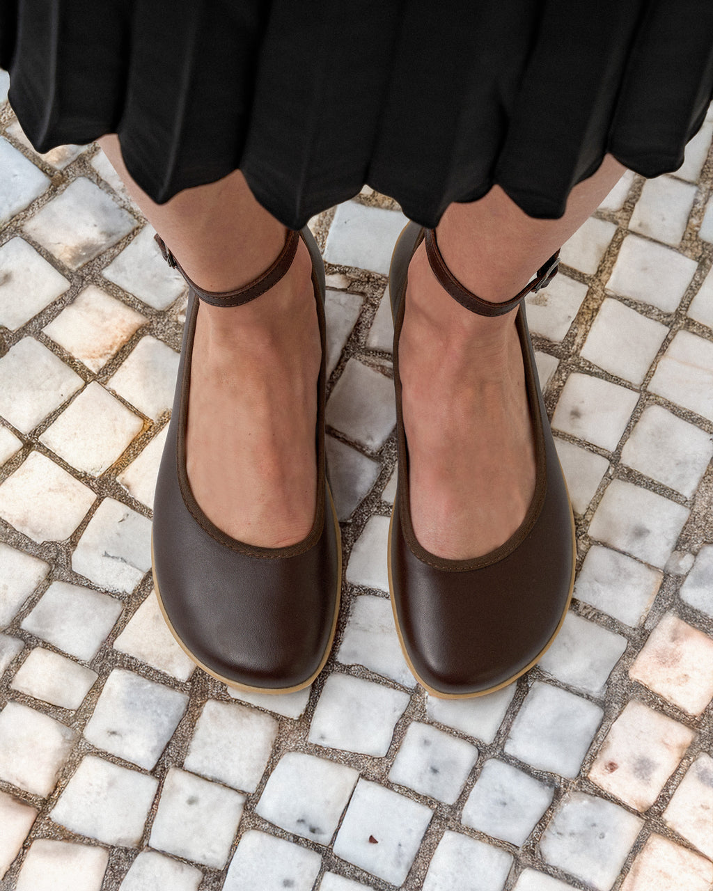 Ballet Flats Be Lenka Florence - Dark Brown