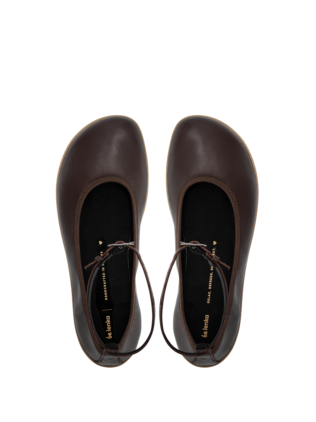 Ballet Flats Be Lenka Florence - Dark Brown