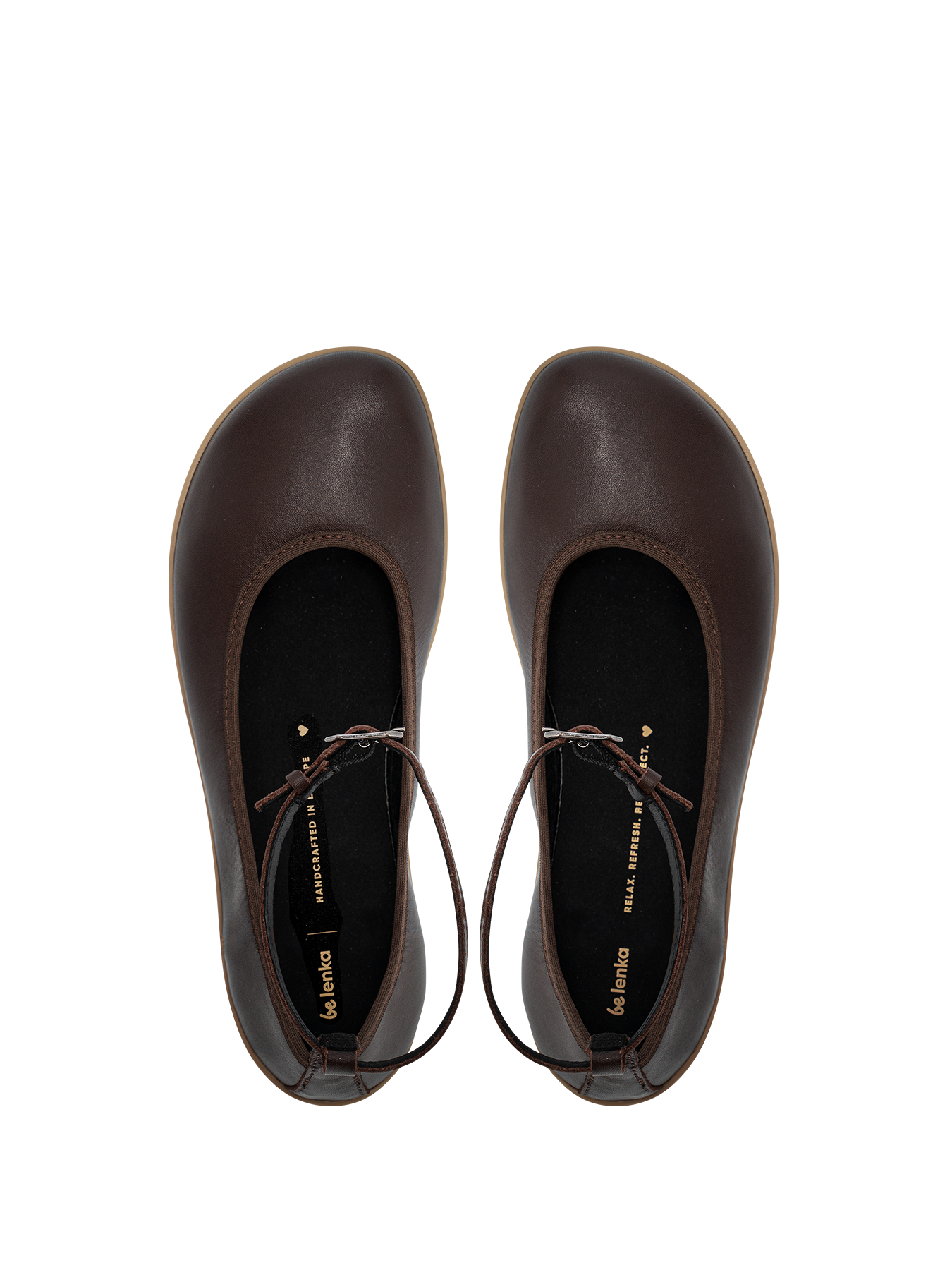 Ballet Flats Be Lenka Florence - Dark Brown