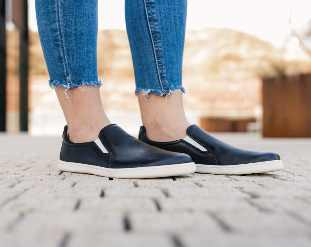 Barefoot Sneakers - Be Lenka Eazy Neo - Black & White