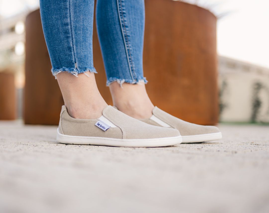 Barefoot Sneakers - Be Lenka Eazy Neo - Vegan - Sand