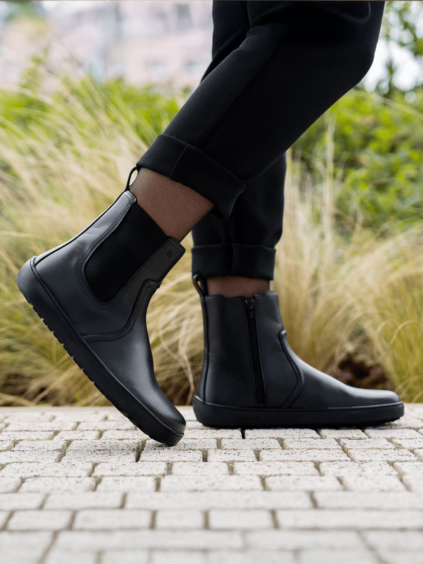 Barefoot Boots Be Lenka Allure - All Black - Barefoot Shoe Store