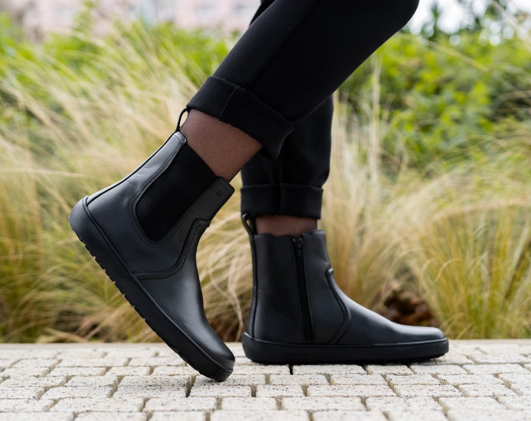 Barefoot Boots Be Lenka Allure - All Black - Barefoot Shoe Store