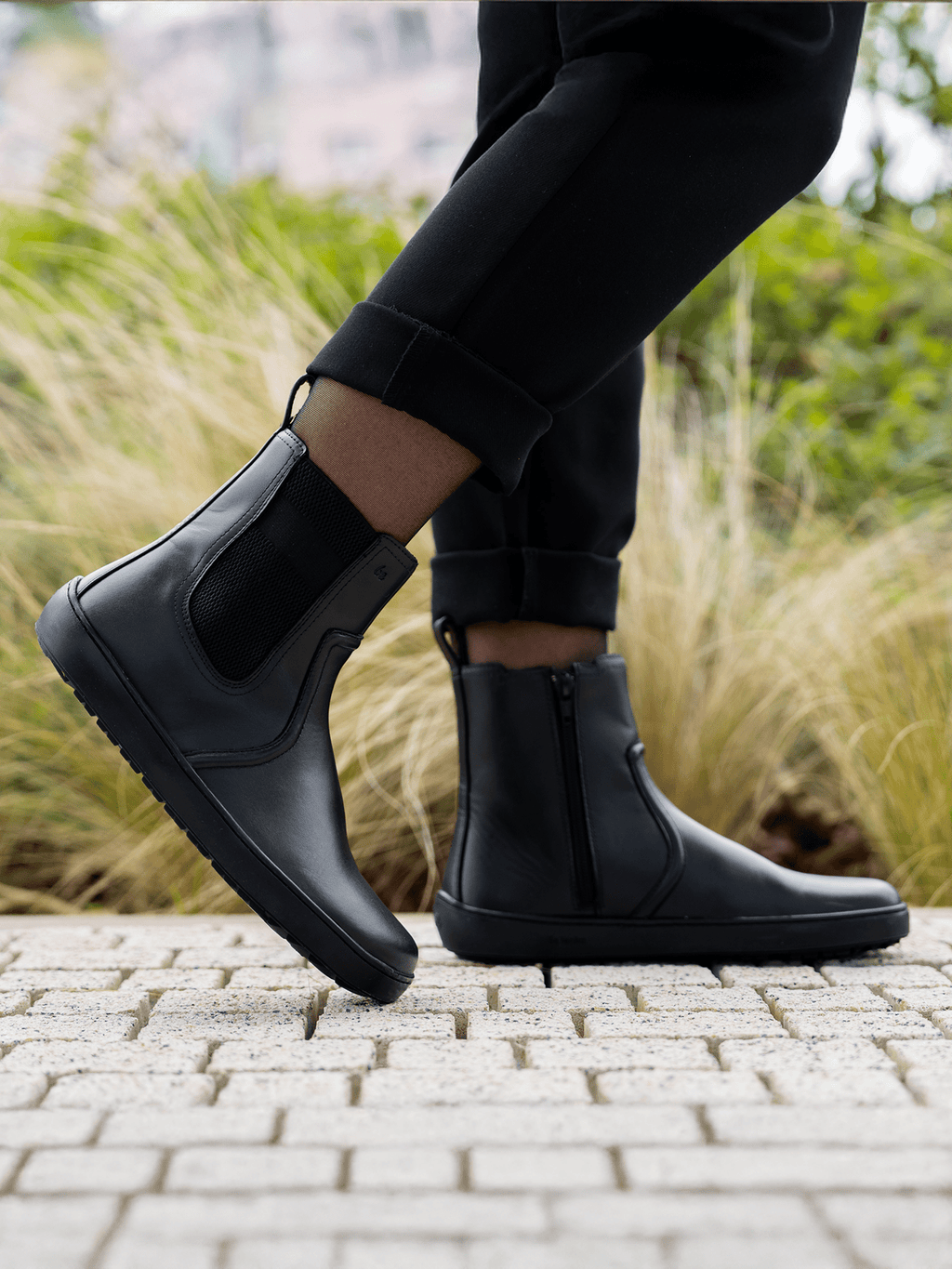 Barefoot Boots Be Lenka Allure - All Black - Barefoot Shoe Store