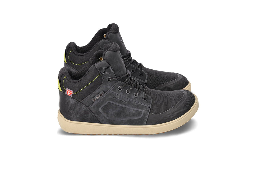 Barefoot Boots Be Lenka ArcticEdge - Charcoal Black - Barefoot Shoe Store
