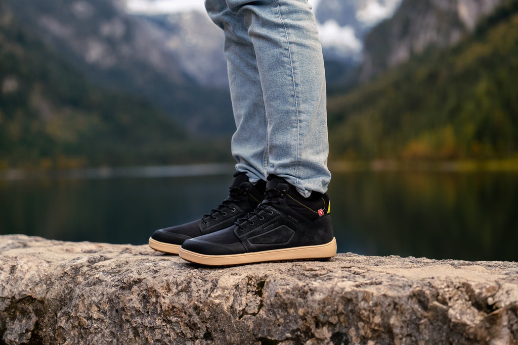 Barefoot Boots Be Lenka ArcticEdge - Charcoal Black - Barefoot Shoe Store