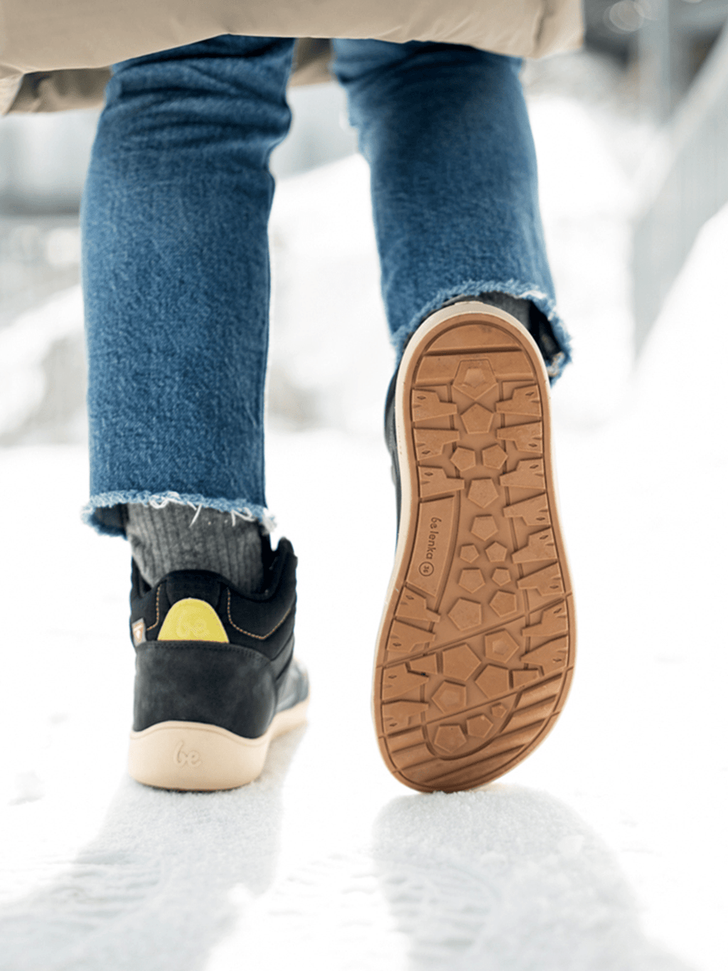 Barefoot Boots Be Lenka ArcticEdge - Charcoal Black - Barefoot Shoe Store