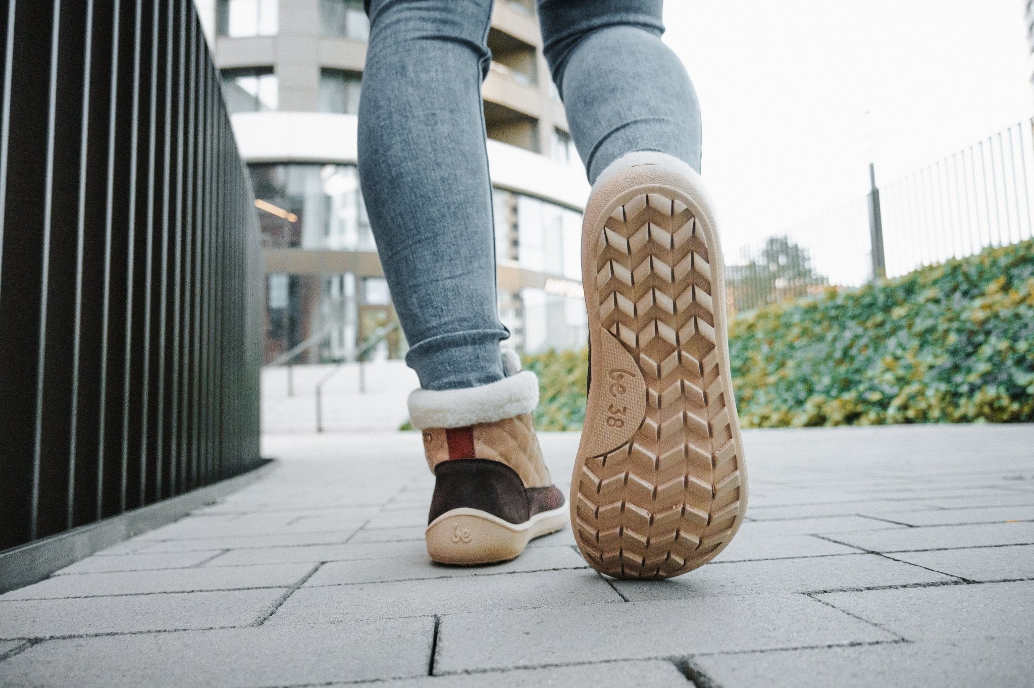 Barefoot Boots Be Lenka Olivia - Brown & Burgundy - Barefoot Shoe Store