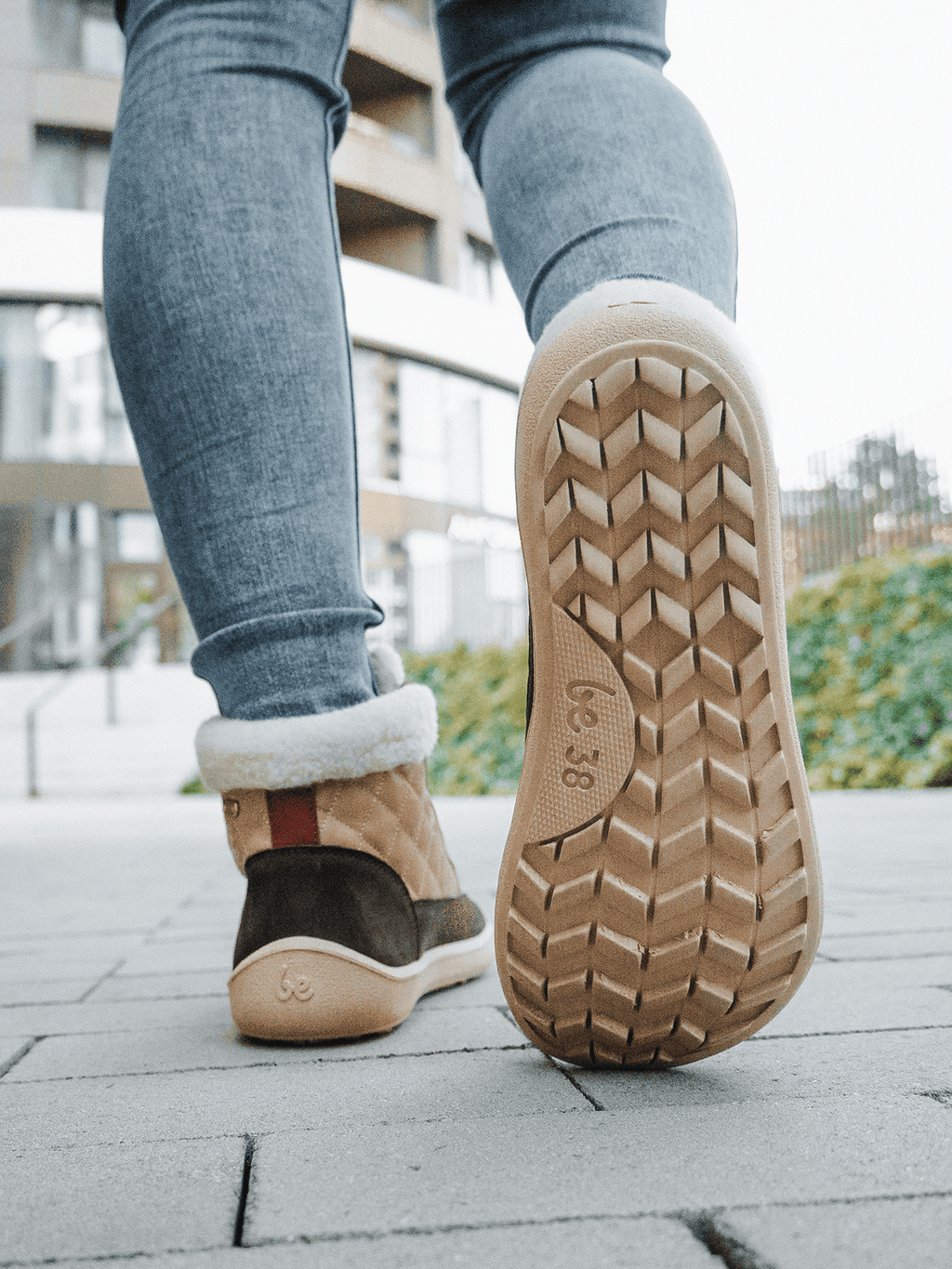 Barefoot Boots Be Lenka Olivia - Brown & Burgundy - Barefoot Shoe Store