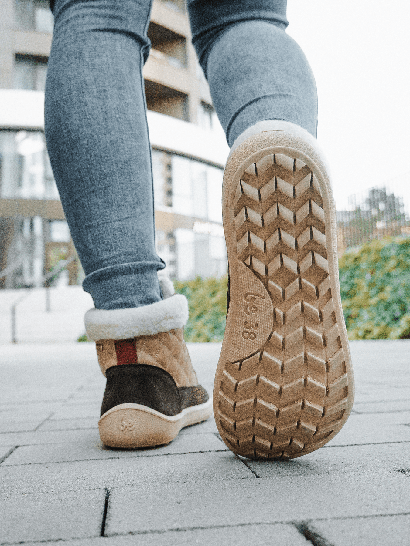 Barefoot Boots Be Lenka Olivia - Brown & Burgundy - Barefoot Shoe Store