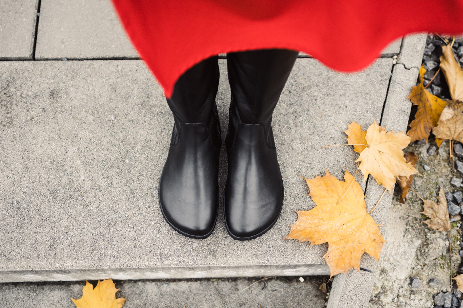 Barefoot long boots Be Lenka Charlotte - Black