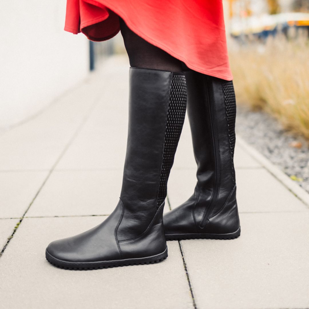 Barefoot long boots Be Lenka Charlotte - Black