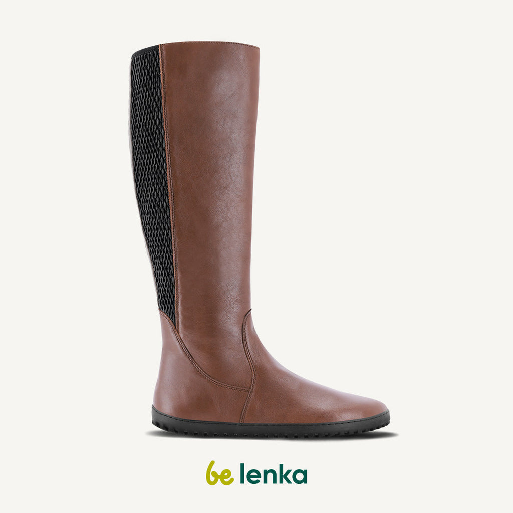 Barefoot long boots Be Lenka Charlotte - Dark Brown