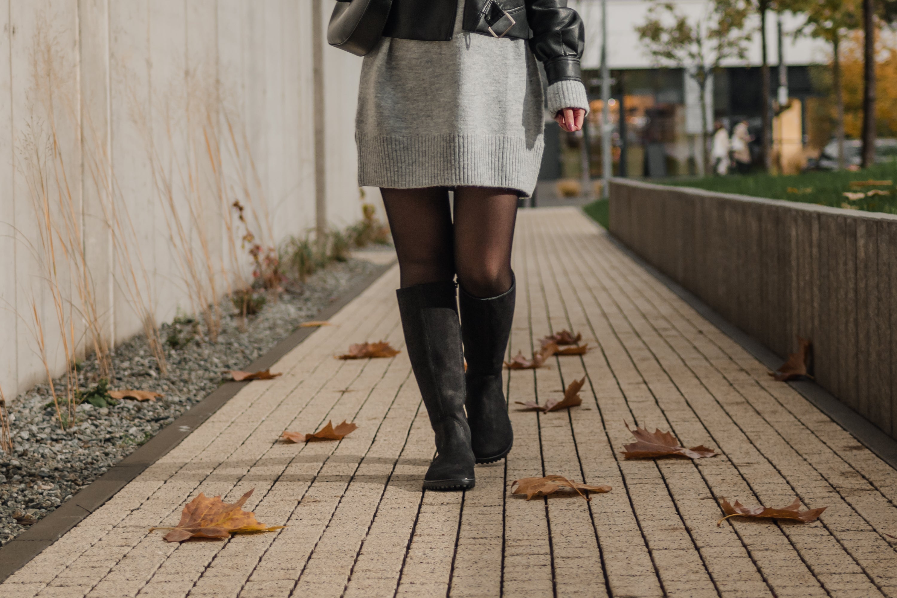 Barefoot long boots Be Lenka Charlotte - Matt Black