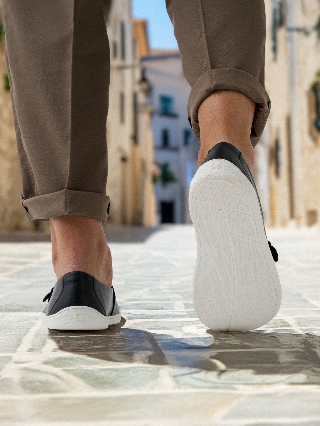 Barefoot Moccasins Be Lenka Amadeus - Black & White - Barefoot Shoe Store