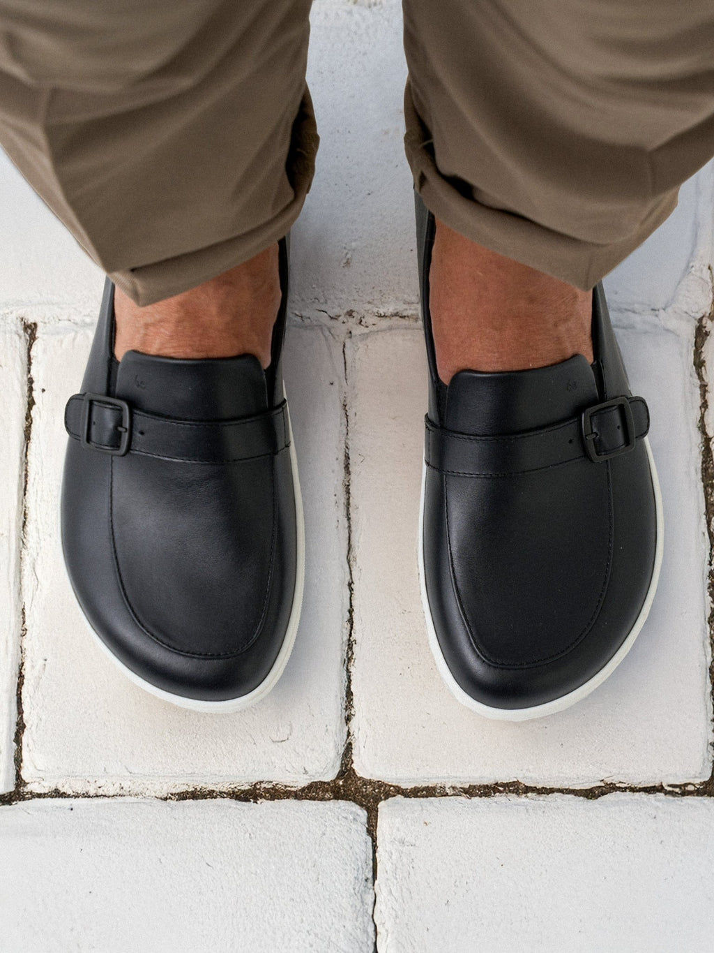 Barefoot Moccasins Be Lenka Amadeus - Black & White - Barefoot Shoe Store