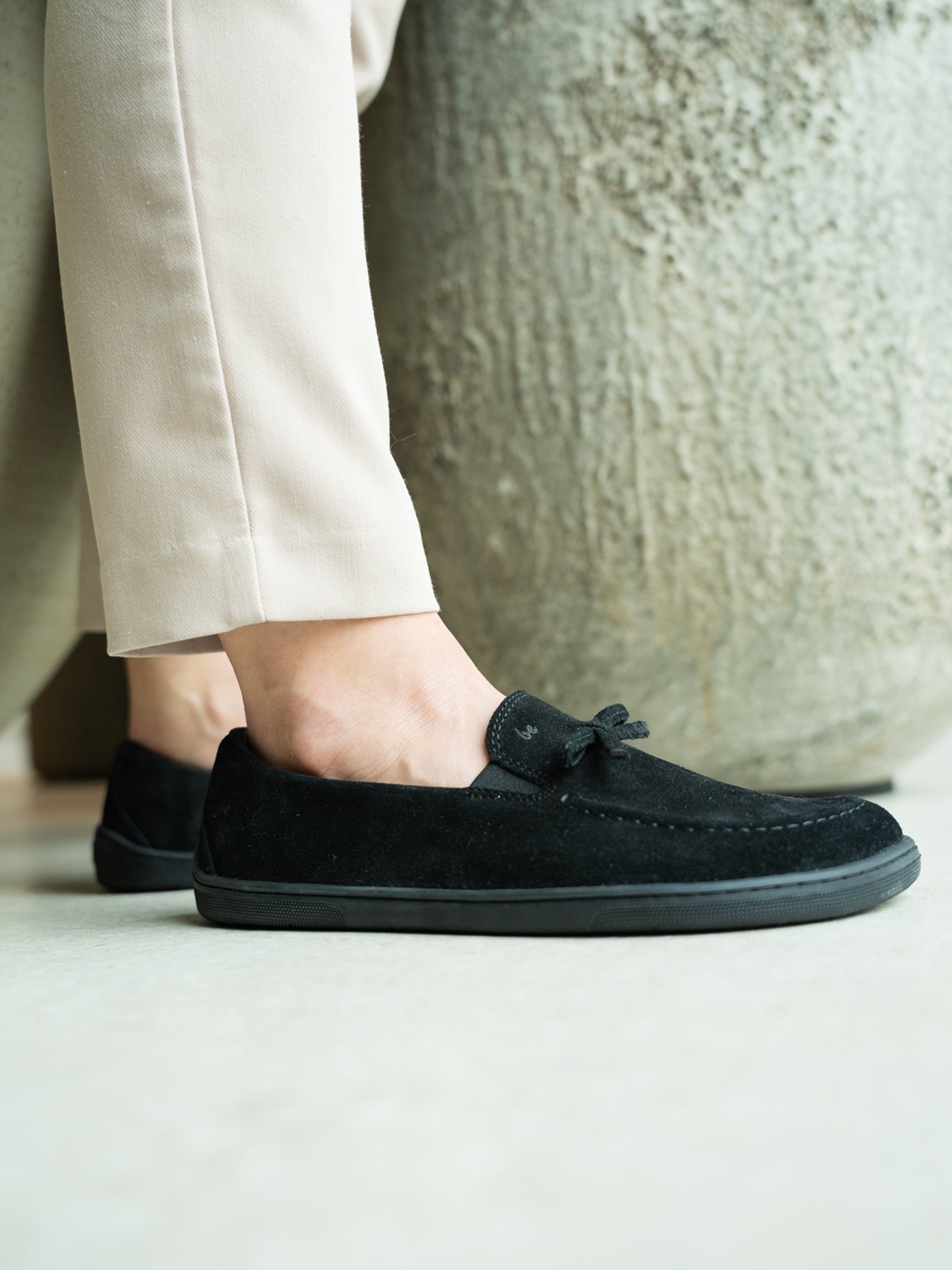 Barefoot Moccasins Be Lenka Aphrodite - All Black - Barefoot Shoe Store