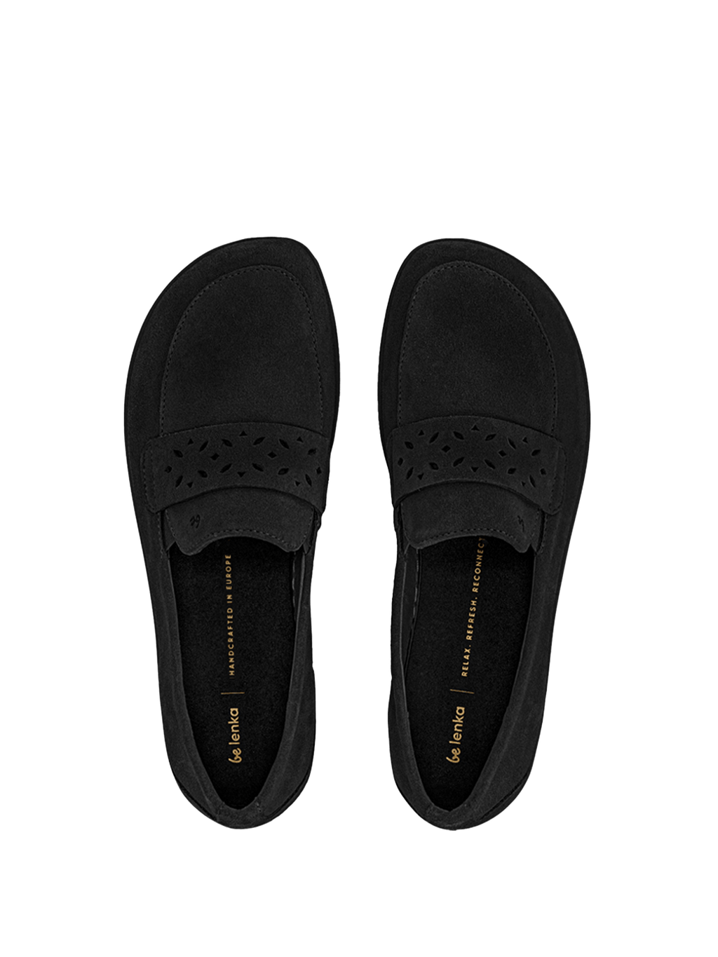 Barefoot Moccasins Be Lenka Bianca - All Black - Barefoot Shoe Store