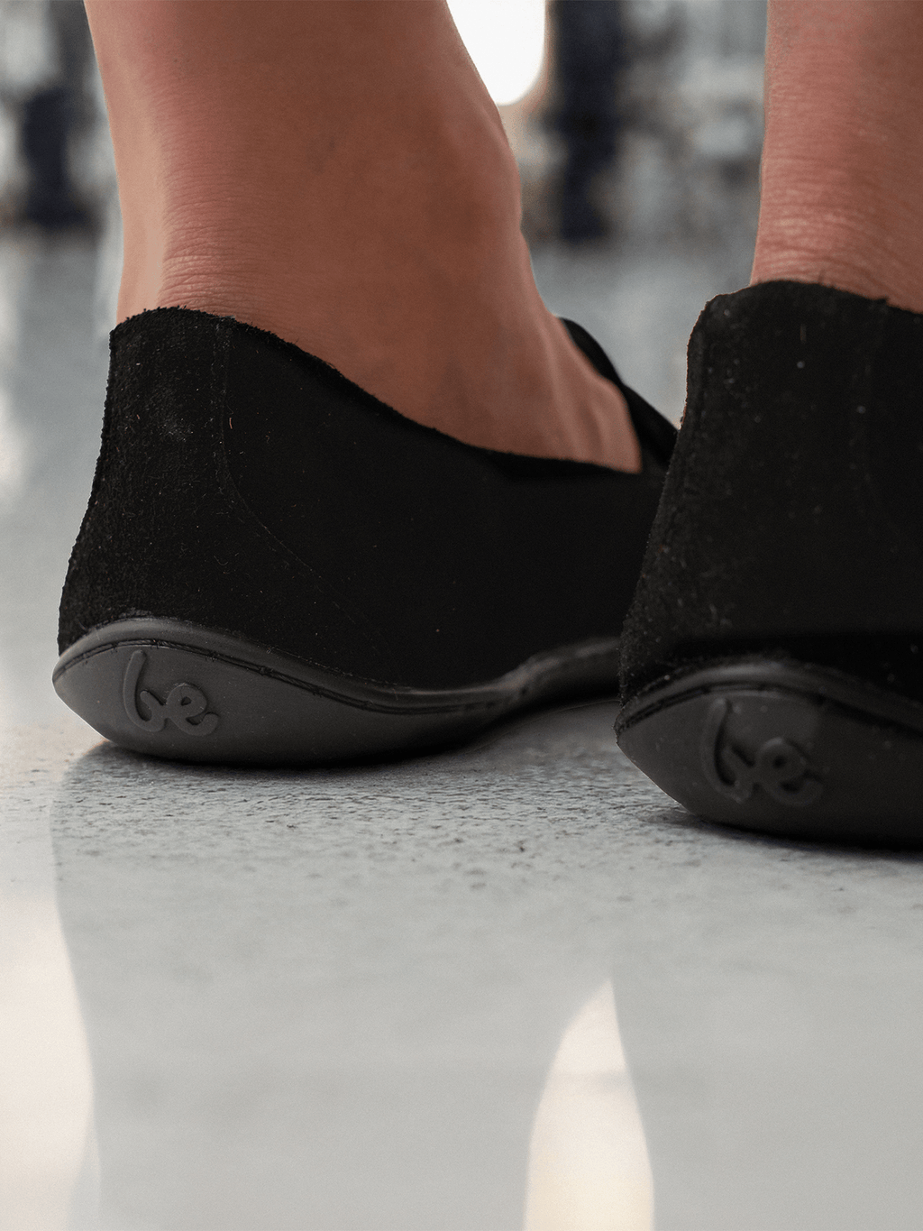 Barefoot Moccasins Be Lenka Bianca - All Black - Barefoot Shoe Store