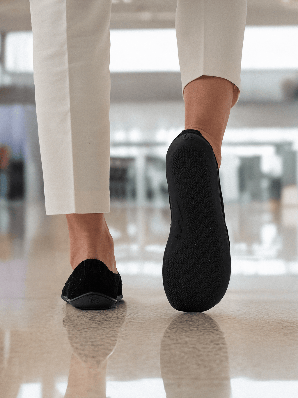 Barefoot Moccasins Be Lenka Bianca - All Black - Barefoot Shoe Store