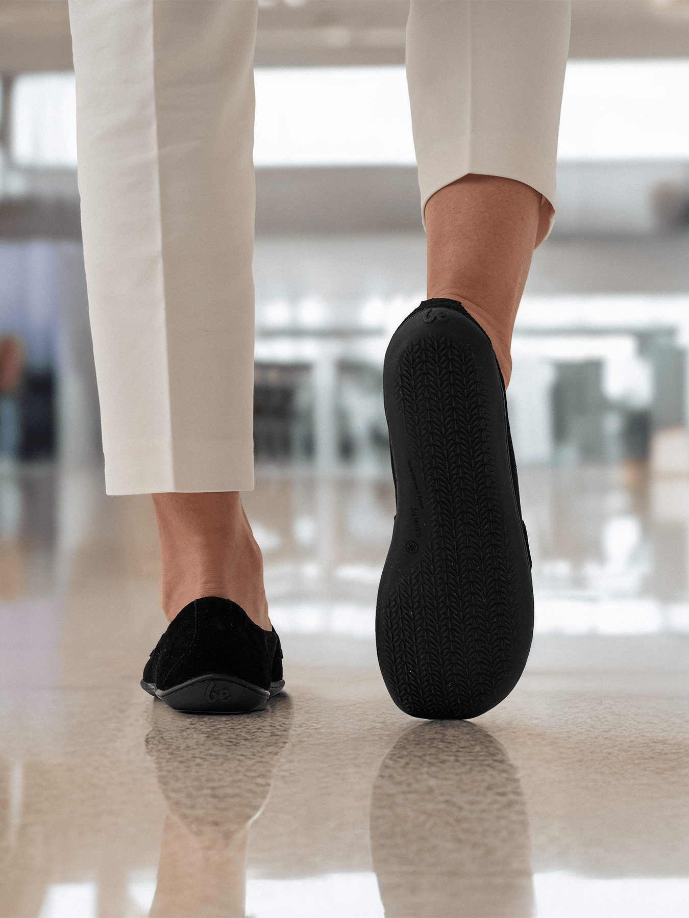 Barefoot Moccasins Be Lenka Bianca - All Black - Barefoot Shoe Store