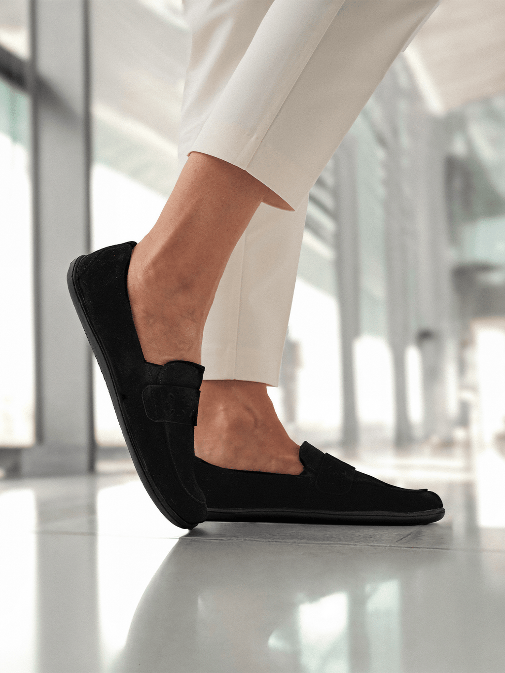 Barefoot Moccasins Be Lenka Bianca - All Black - Barefoot Shoe Store