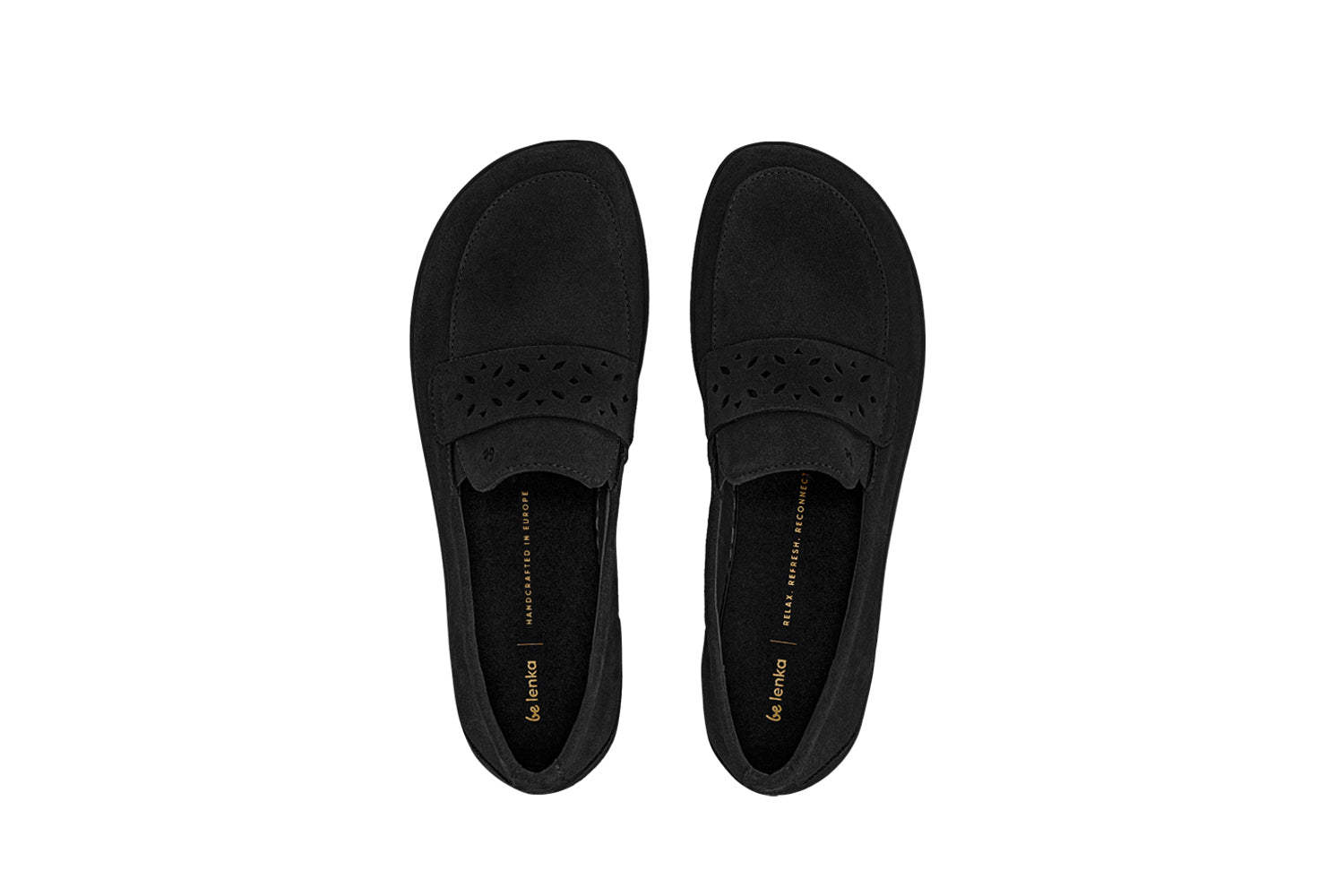 Barefoot Moccasins Be Lenka Bianca - All Black - Barefoot Shoe Store