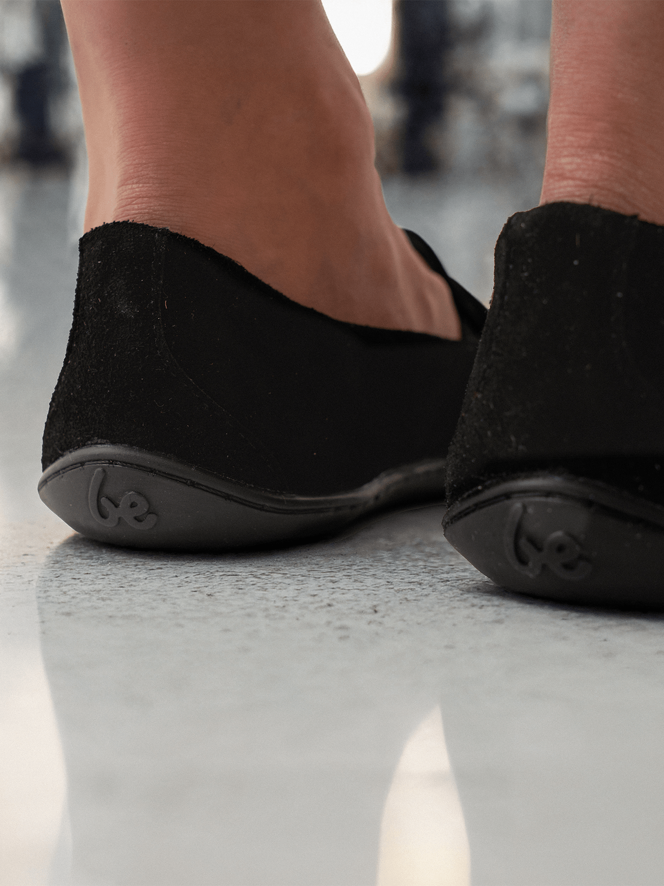 Barefoot Moccasins Be Lenka Bianca - All Black - Barefoot Shoe Store