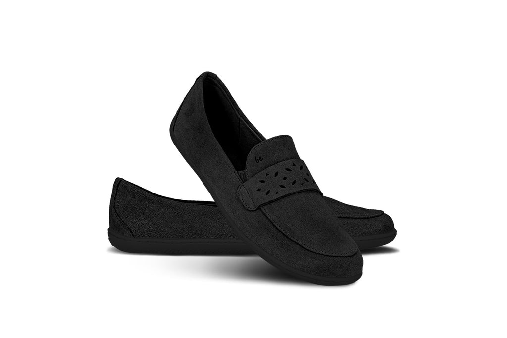 Barefoot Moccasins Be Lenka Bianca - All Black - Barefoot Shoe Store