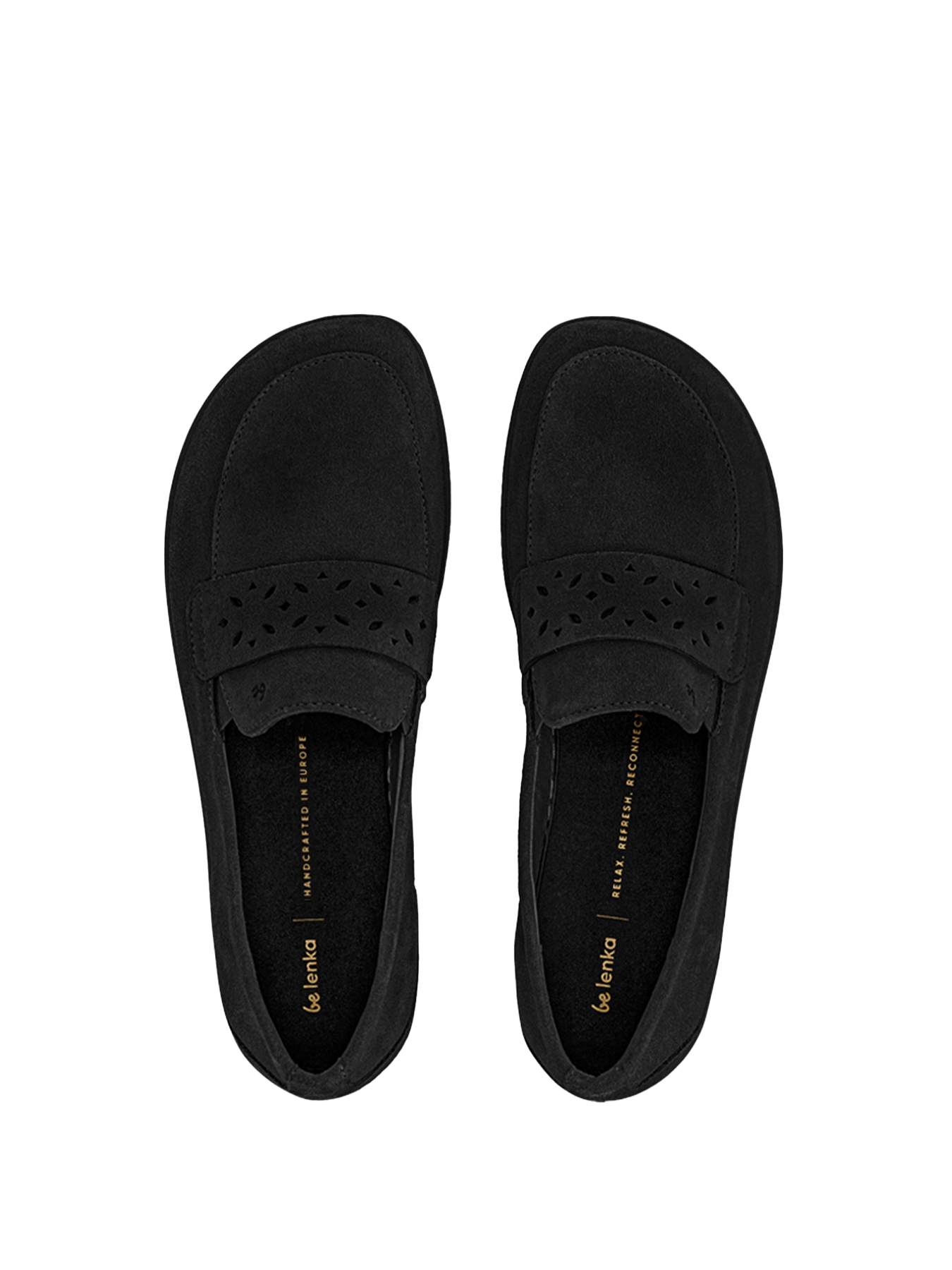 Barefoot Moccasins Be Lenka Bianca - All Black - Barefoot Shoe Store