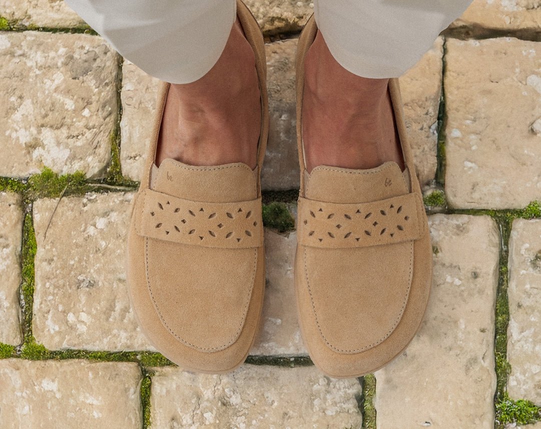 Barefoot Moccasins Be Lenka Bianca - Beige - Barefoot Shoe Store