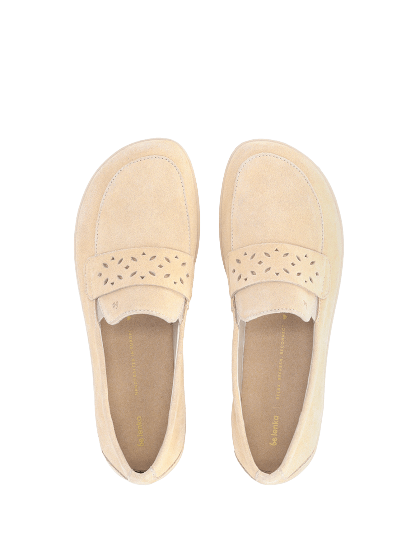 Barefoot Moccasins Be Lenka Bianca - Beige - Barefoot Shoe Store